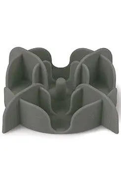 Zolux S.A.S. Vložka do misky Slow Feeder SILICONE šedá S Zolux