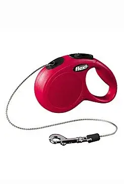 Flexi Vodítko FLEXI Classic NEW XS lanko 3m/8kg červená
