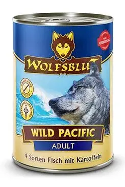 Wolfsblut konz. Wild Pacific Adult 395g - ryby s bramborem