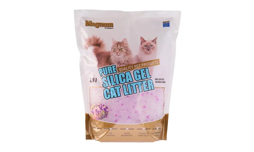 Magnum Dog Food Silica Gel Cat Litter Levander 3,8l