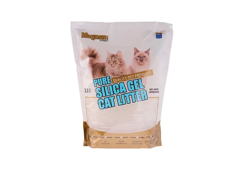 Magnum Dog Food Pure Silica Gel Cat Litter 3,8l