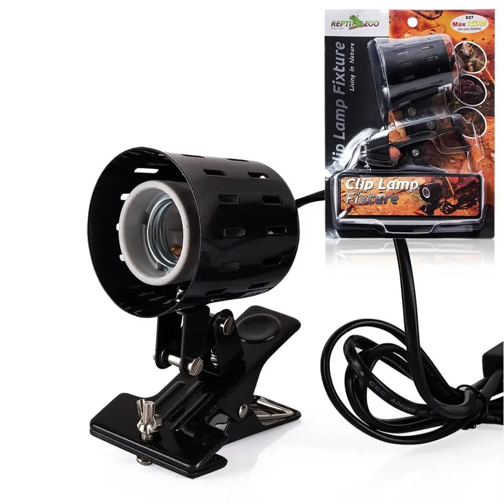 ReptiZoo Rotační lampa 360° s klipem