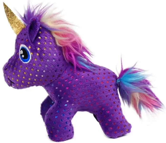 Hračka cat KONG Enchanted Buzzy Unicorn