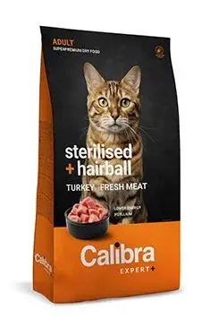 Calibra Expert+ Calibra Cat EXPERT+ Adult Sterilised & Hairball 6kg