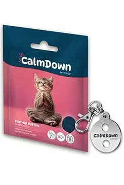 CalmDown Cat Tag Kit kovový přívěsek+1knoflík KRUUSE