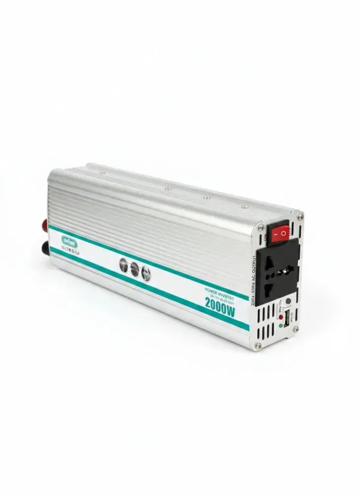 Auto měnič napětí Aerbes AB-Q015 - z baterie 12 V na zásuvku 230 V, 2000 W + USB