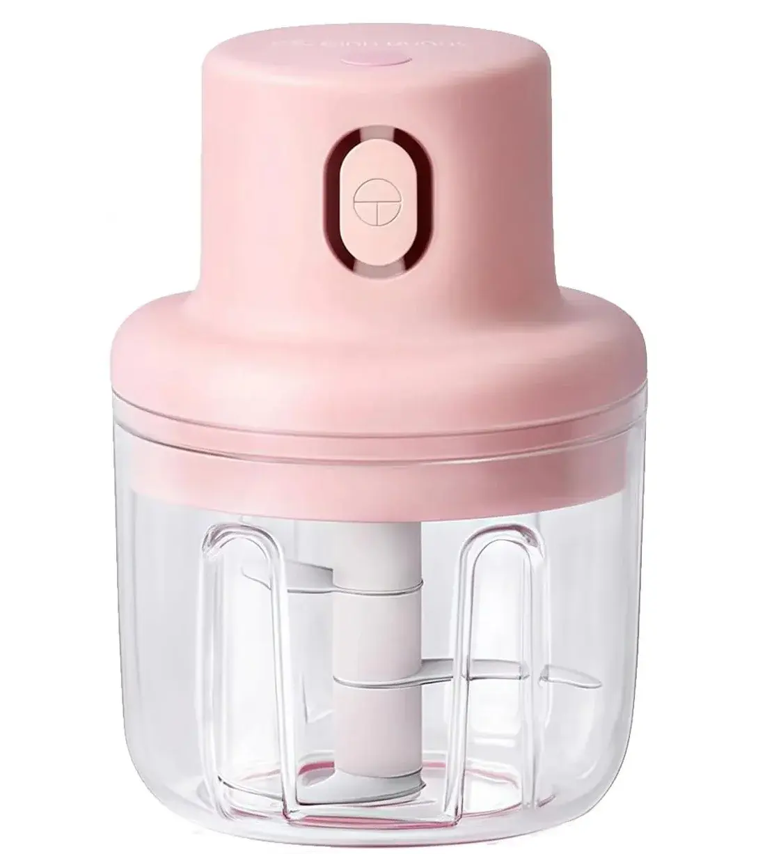 Akumulátorový elektrický sekáček KB010 250 ml - růžový