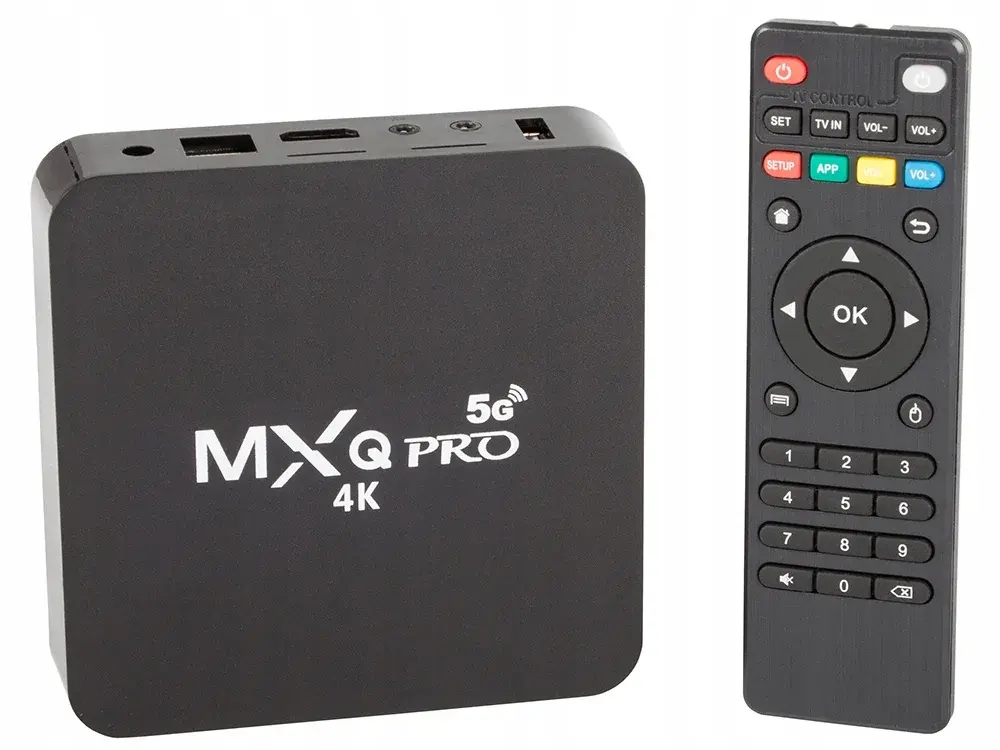 Smart TV BOX 8GB MXQ PRO 4K se systémem Android 11.1