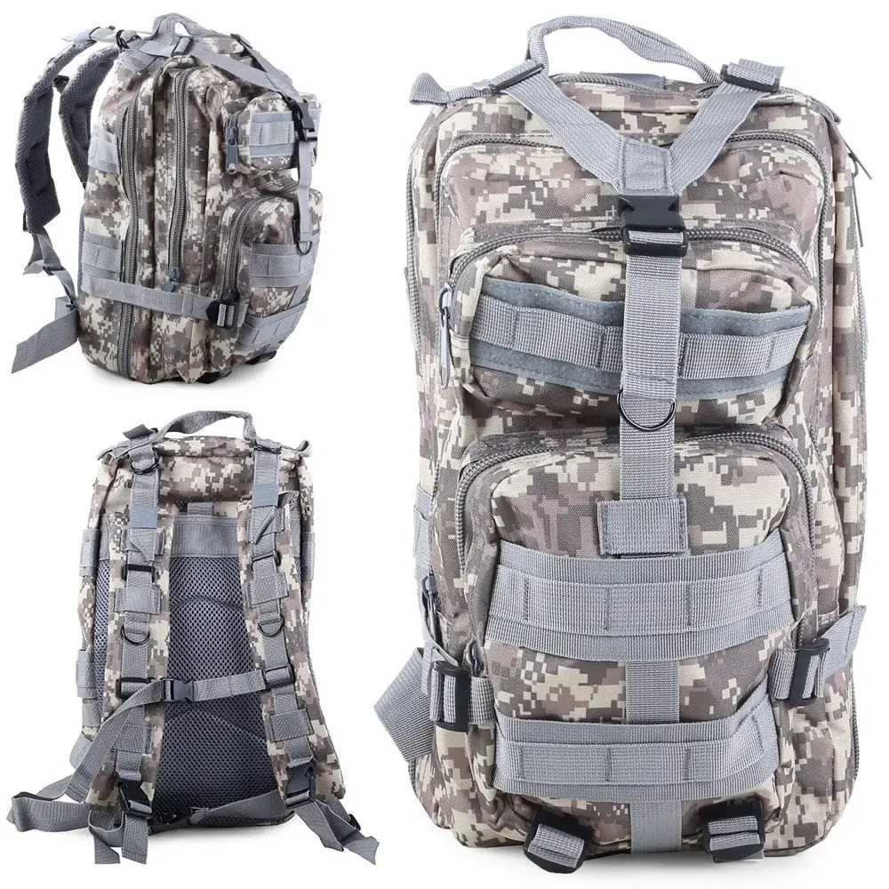 VERK Voděodolný survival batoh - turistický - 30 l -