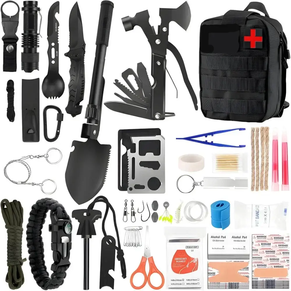 RENEW FORCE Krabička poslední záchrany SRV-142 XXL - KPZ - Survival Set 92 v 1