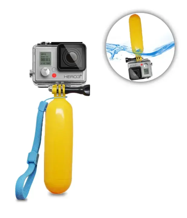Plovací držák pro sportovní kamery GoPro a SJCAM