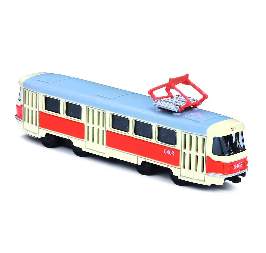 Rappa Kovová česká retro tramvaj, 16 cm