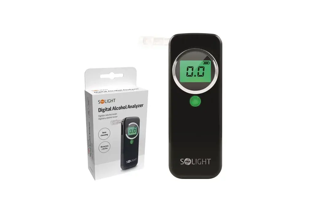 Solight alkohol tester, 0,0 - 1,5‰ BAC, citlivost 0,2‰ 1T07