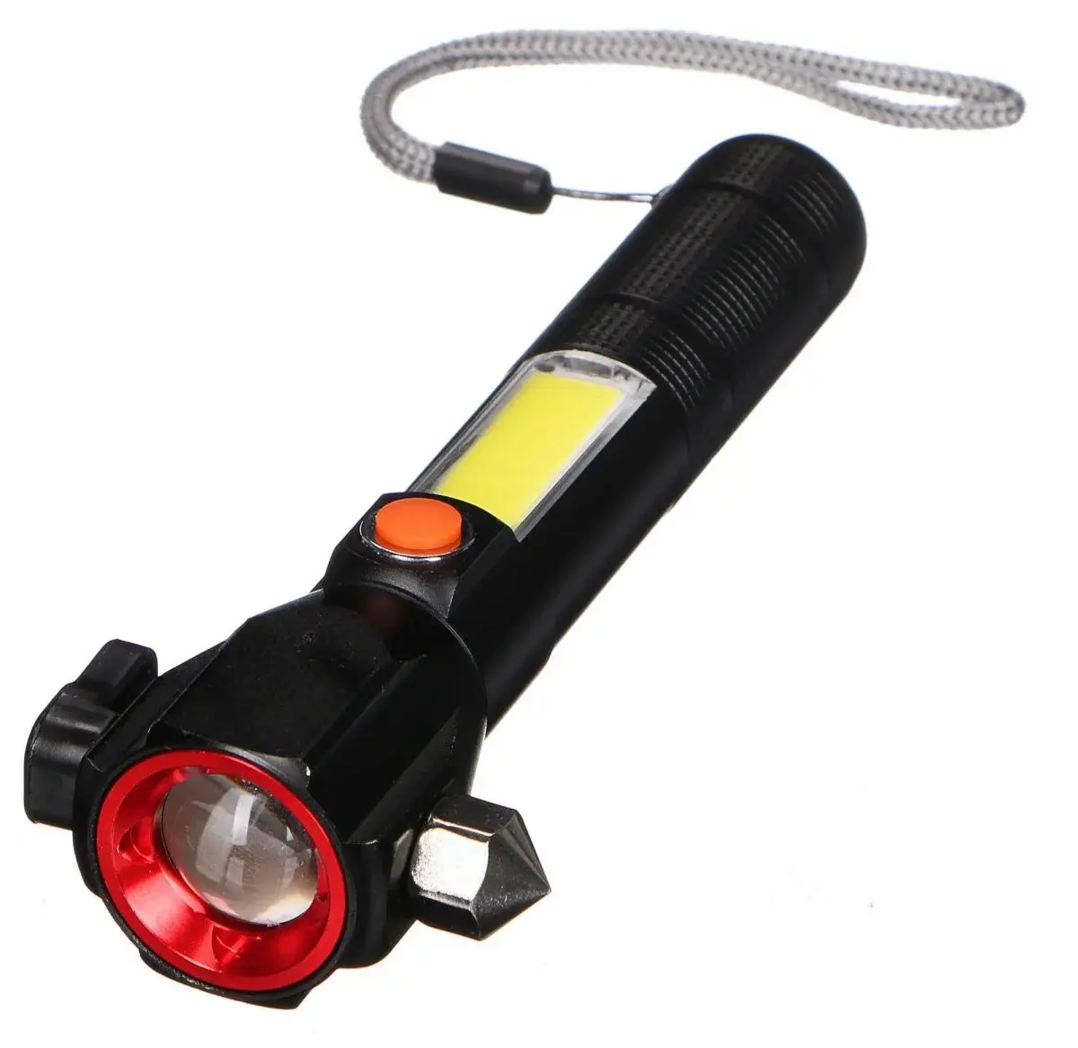 Bezpečnostní svítilna do auta s magnetem SIXTOL - 300 lm - COB LED - USB