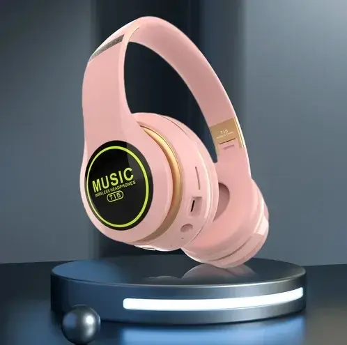 Stylová bezdrátová sluchátka s Bluetooth 5.3 - Luminous T15 -