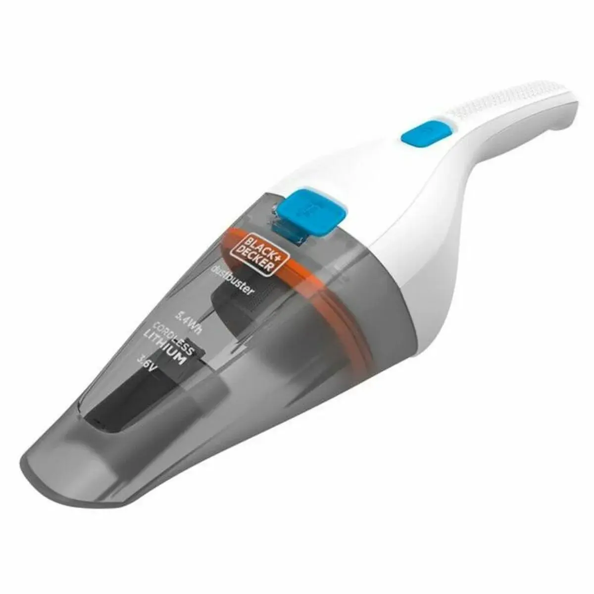 BLACK+DECKER - 3,6V AKU ruční vysavač, nabíjecí stanice NVC115JL-QW