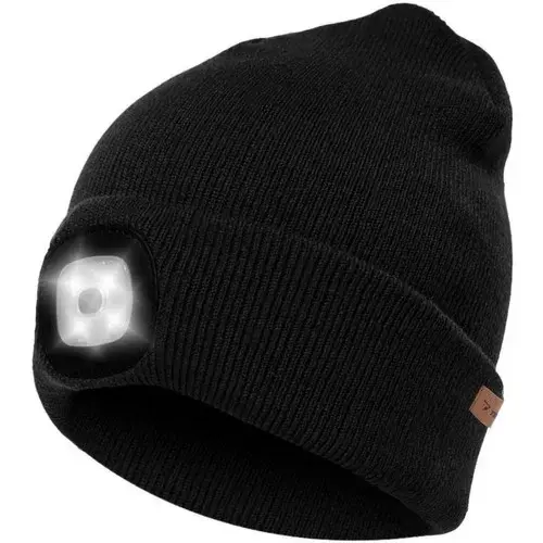 Čepice s LED světlem