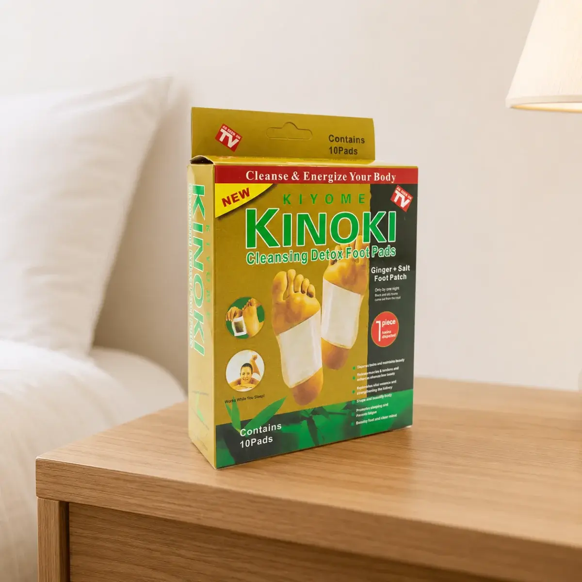 Zaparkorun Detoxikační náplasti Kiyome Kinoki se zázvorem - 10 ks