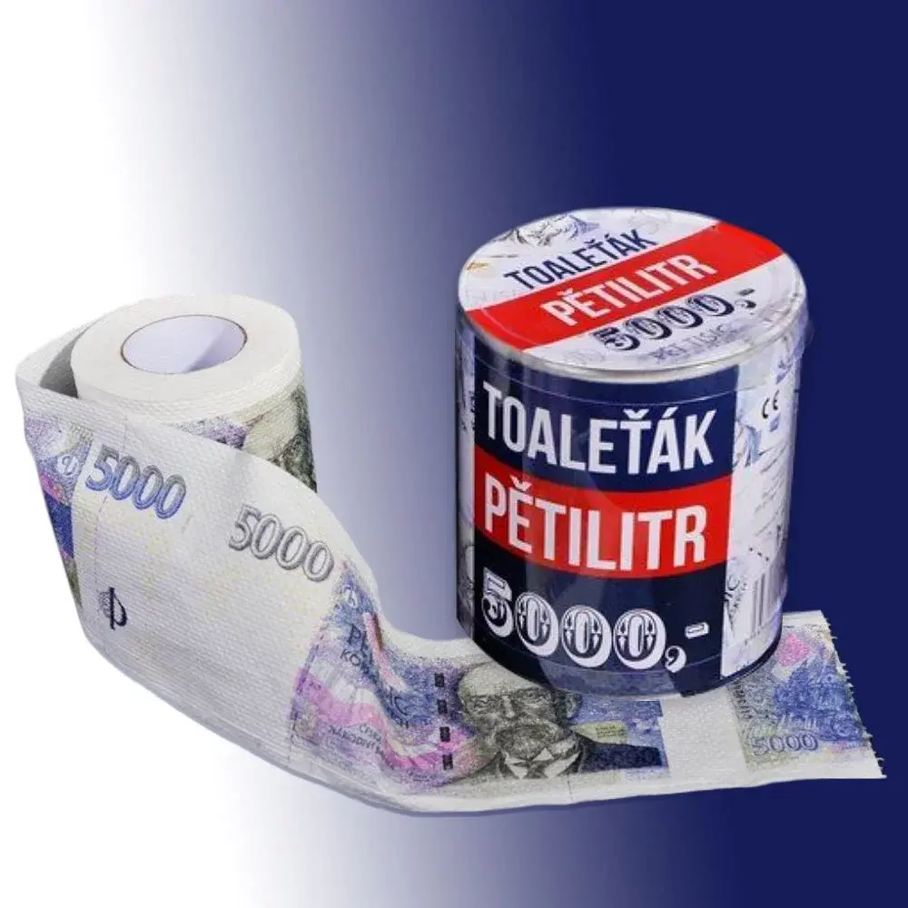 Toaletní papír 5000 kč