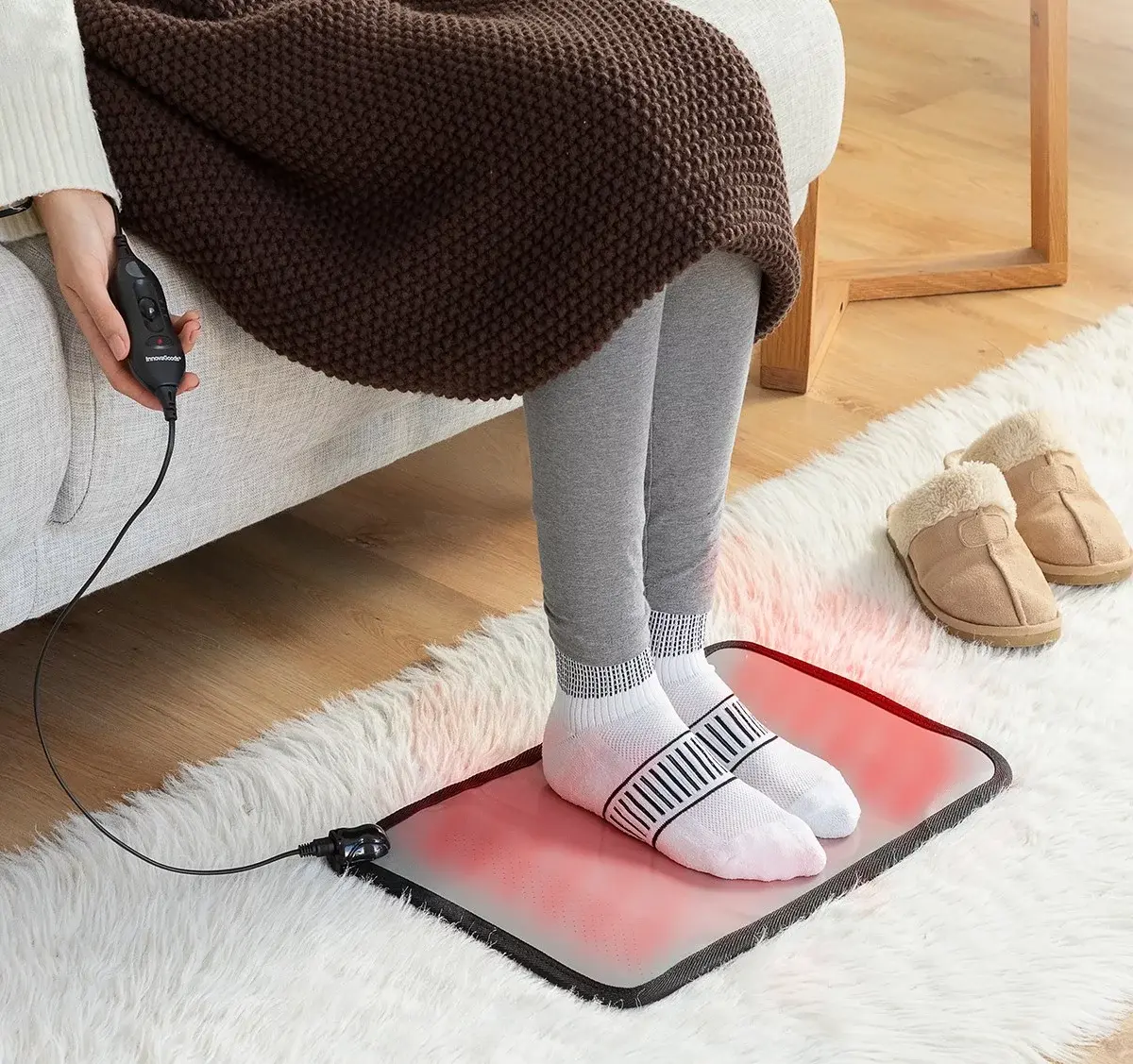 InnovaGoods Vyhřívaná elektrická podložka Hemat