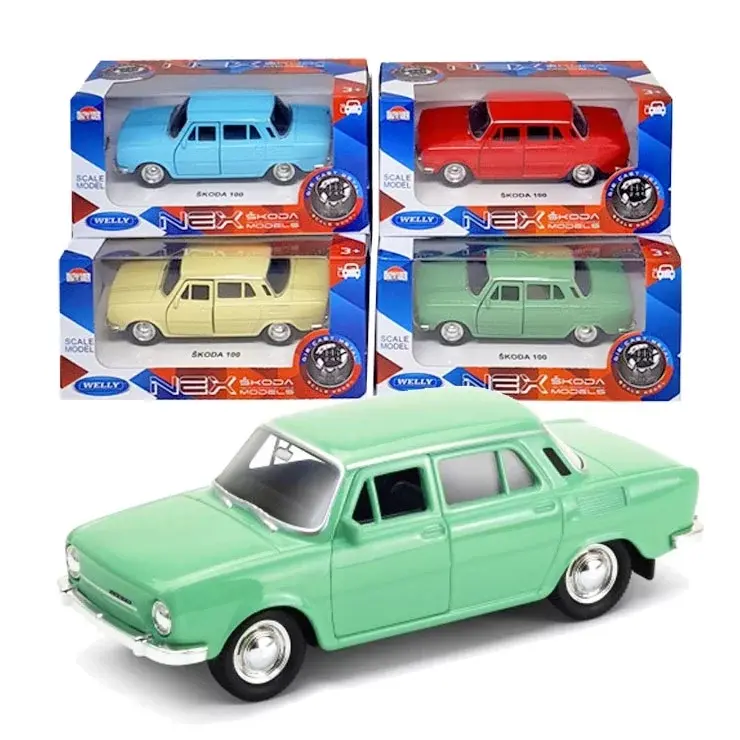 Kovový model auta Škoda 100 - Welly