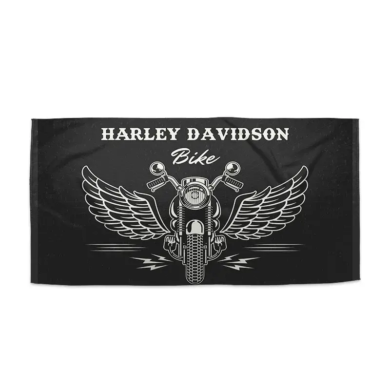 Ručník Harley-Davidson S křídly - 70x140 cm