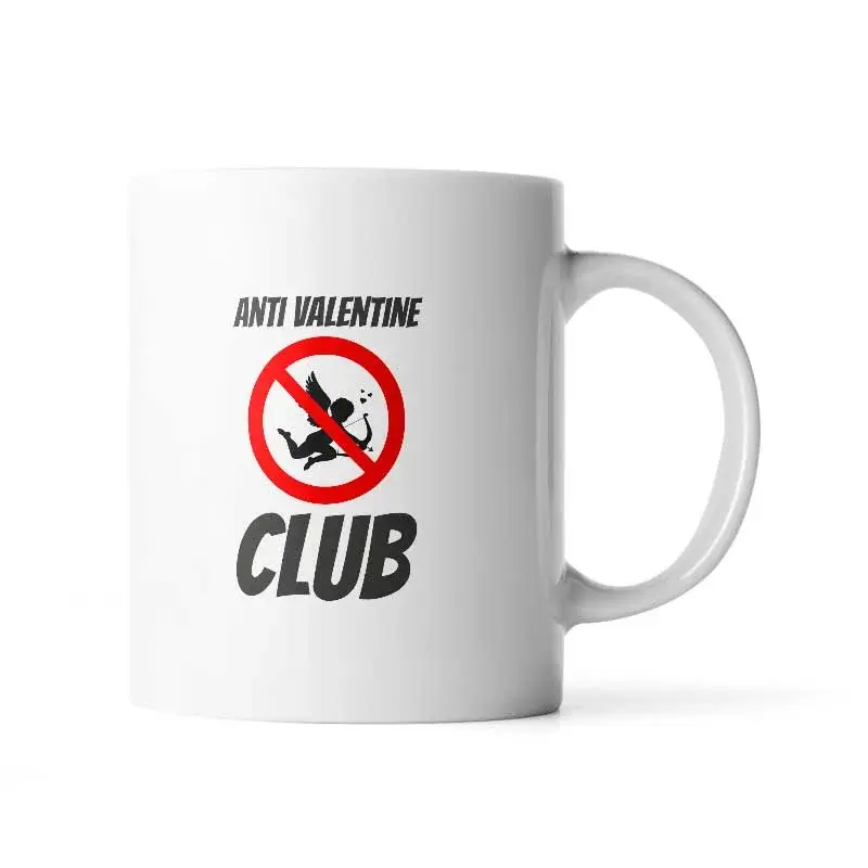 Hrnek Anti Valentine Club - 330 ml - standard