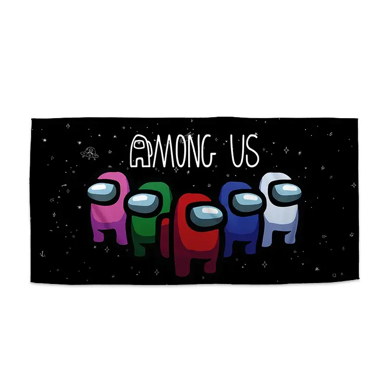 Ručník AMONG US Černý vesmír - 30x50 cm