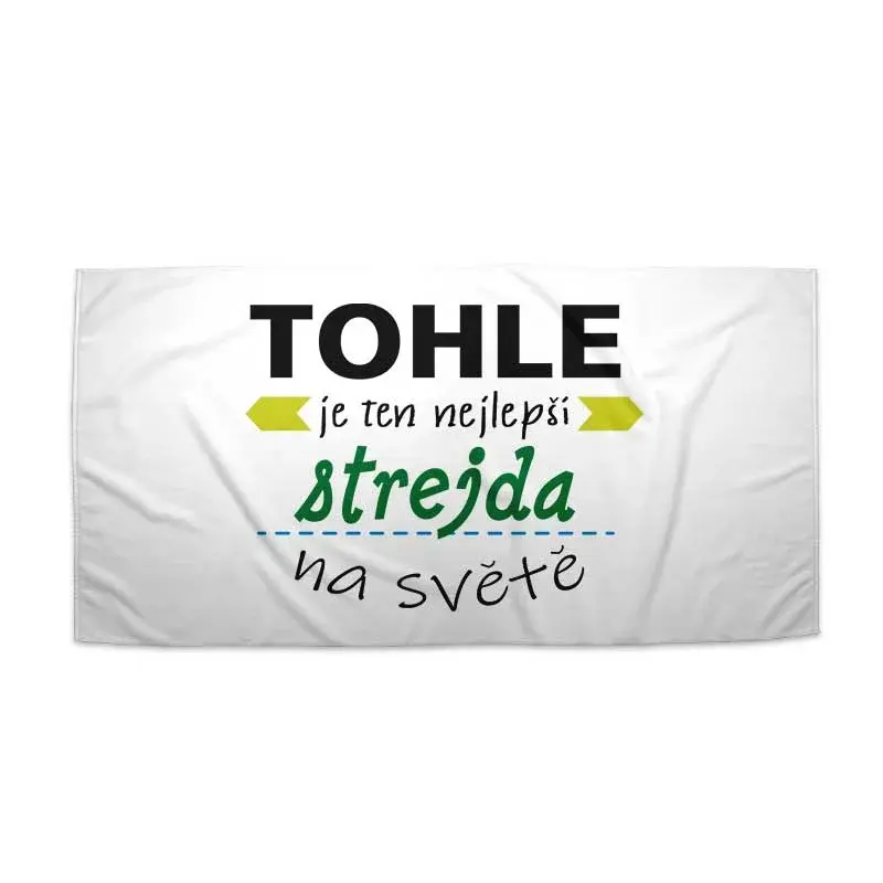 Ručník Tohle je ten nejlepší strejda na světě - 50x100 cm