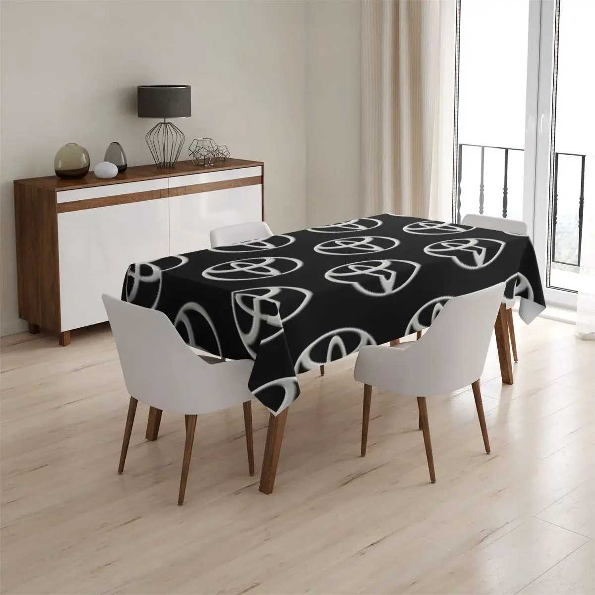Ubrus Toyota Pattern - 145x240 cm