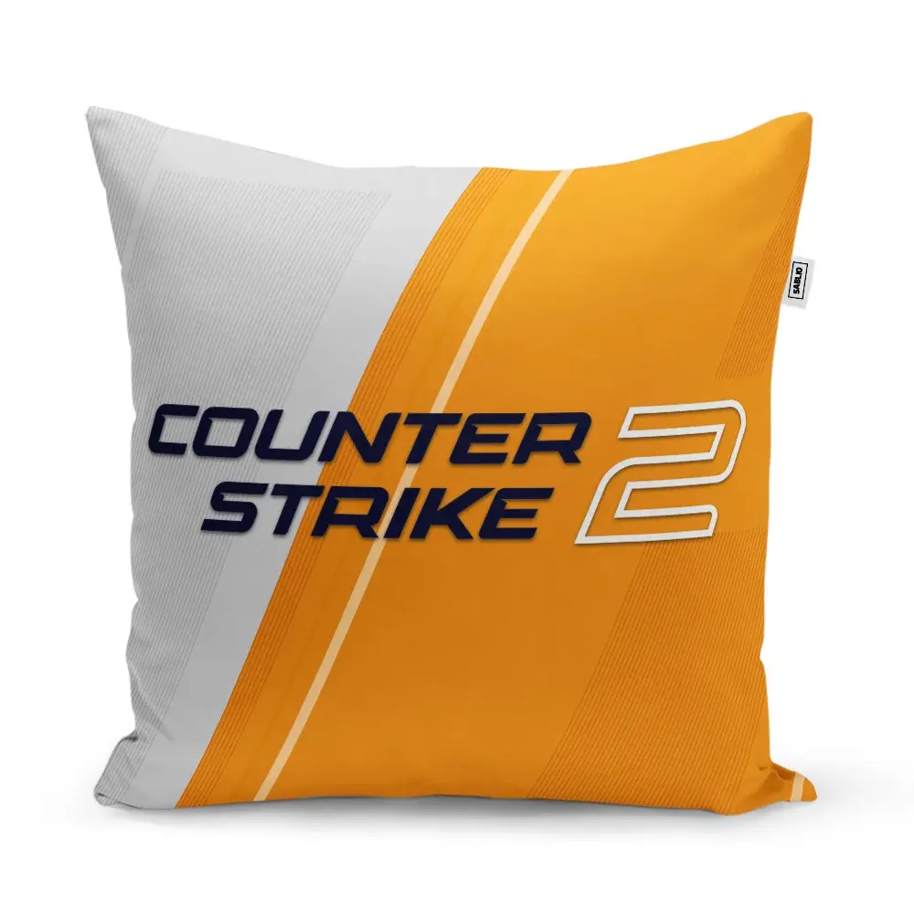 Polštář Counter Strike 2 Oranžová - 60x60 cm