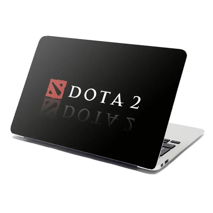 Samolepka na notebook DOTA 2 Černá - 29x20 cm