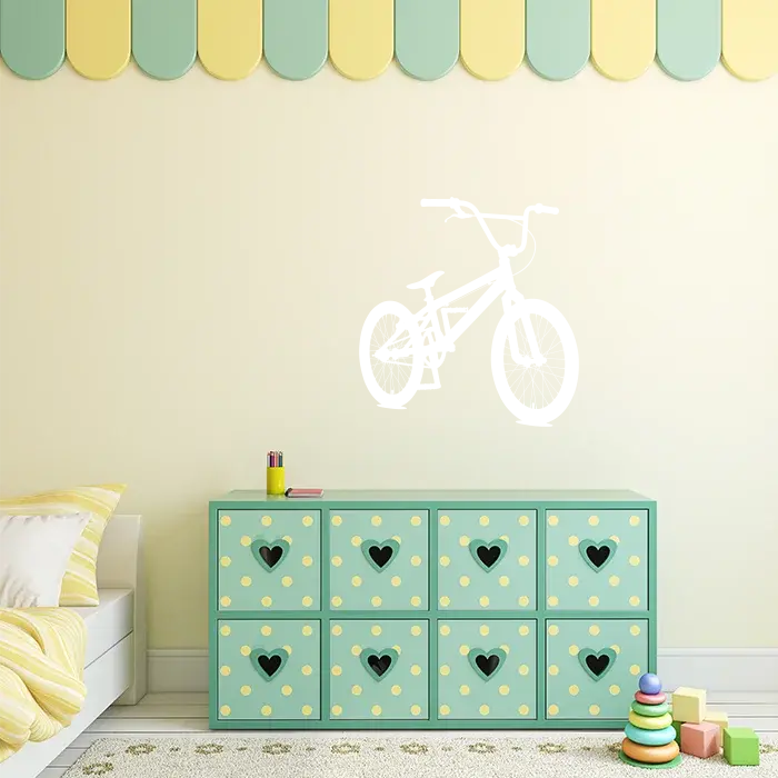 Samolepka na zeď: BMX Freestyle 2 - 57x60 cm