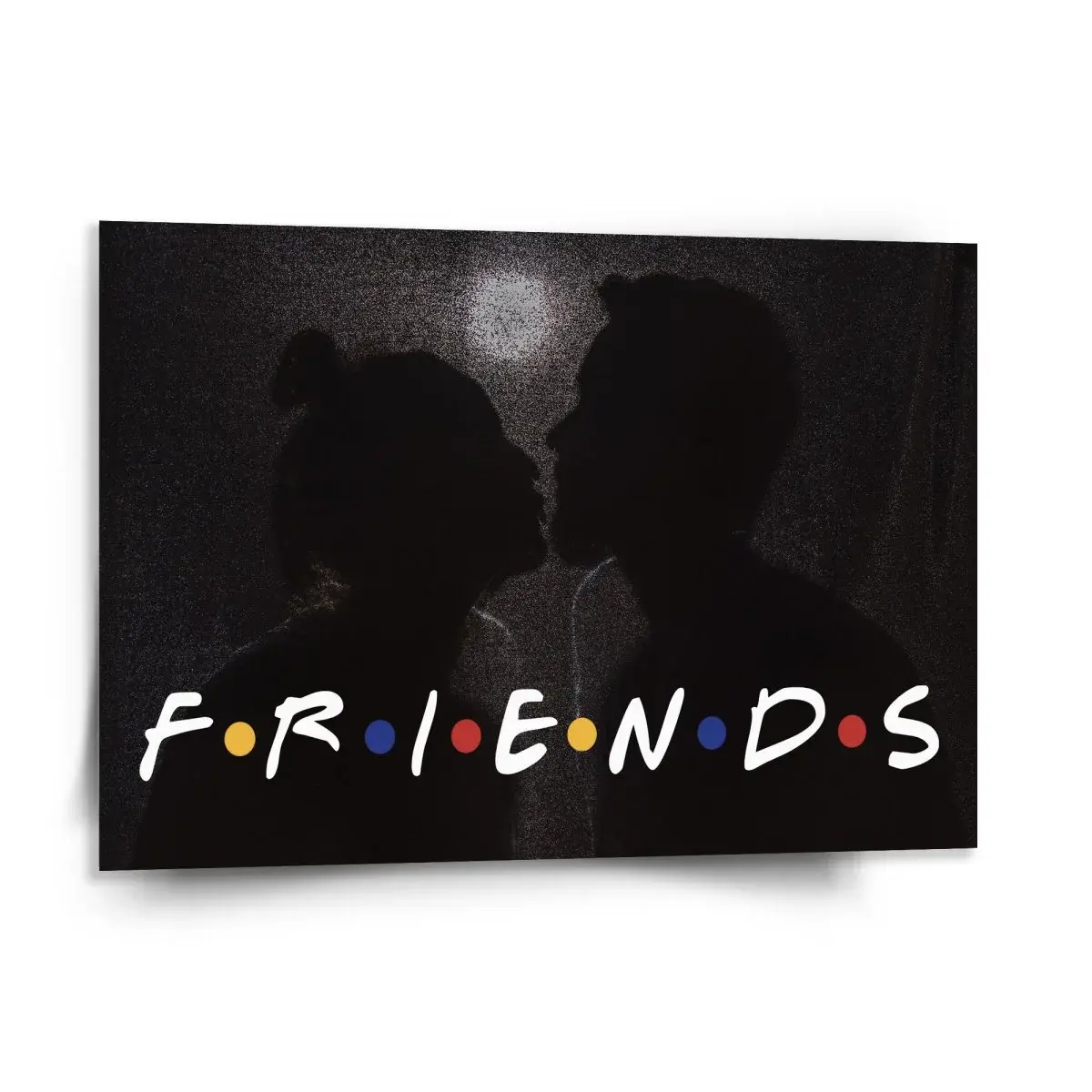 Obraz Seriál přátelé FRIENDS Polibek - 150x110 cm