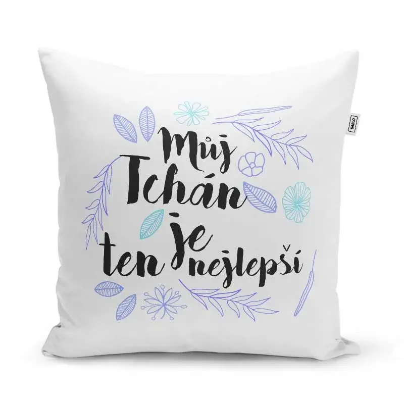Polštář Můj tchán je ten nejlepší: 40x40 cm