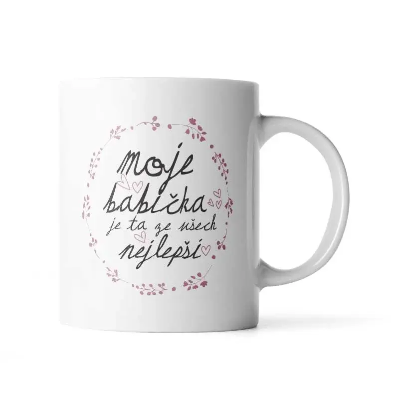 Hrnek Moje babička je ta ze všech nejlepší - 330 ml - standard