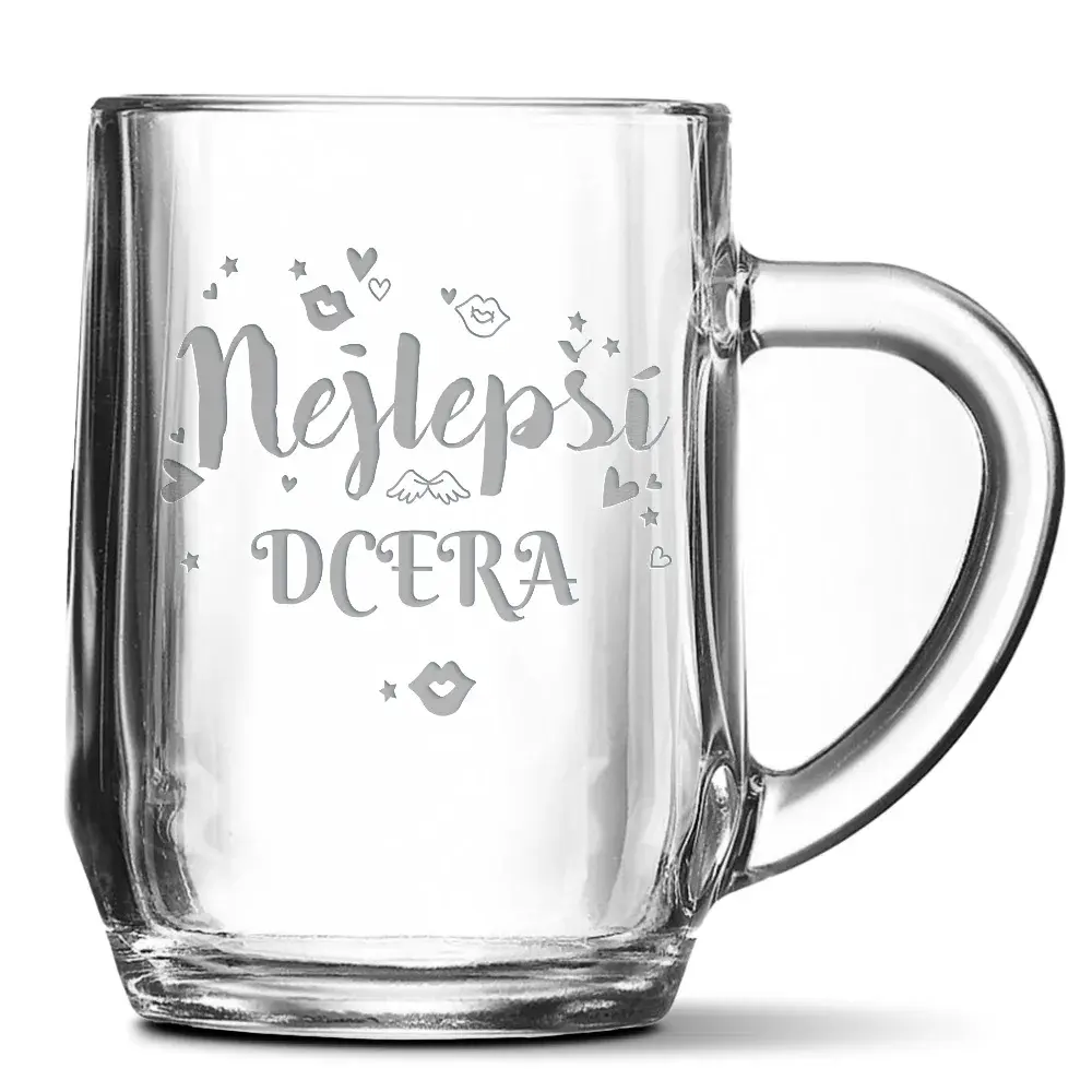 Půllitr Nejlepší dcera: 0,5