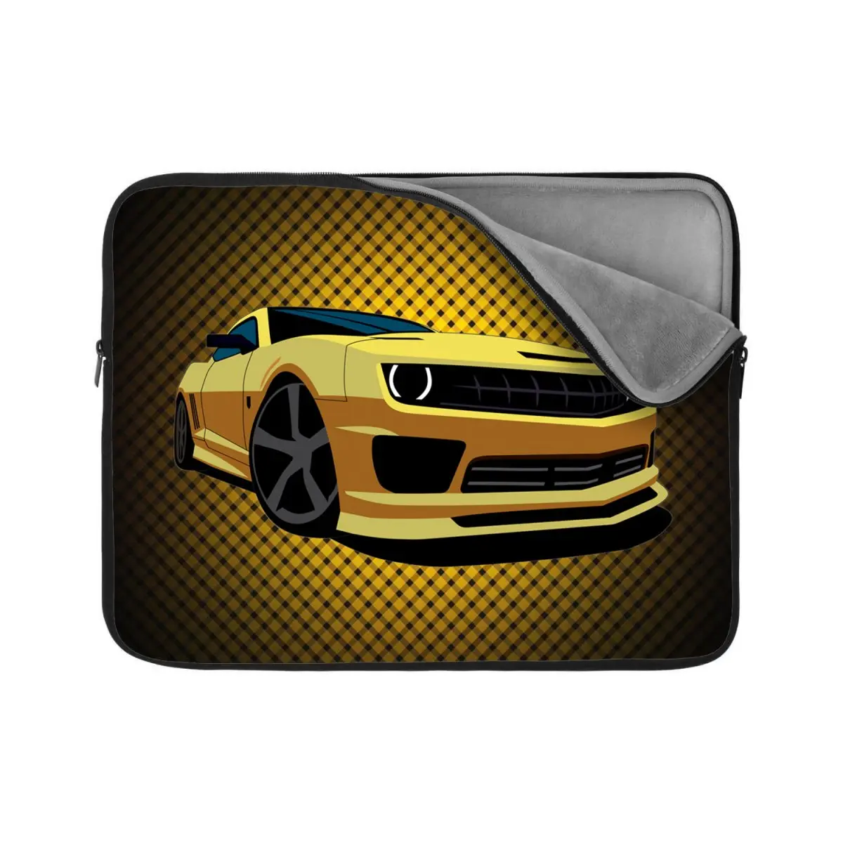 Obal na notebook Chevrolet Camaro Žlutá mřížka - 13"