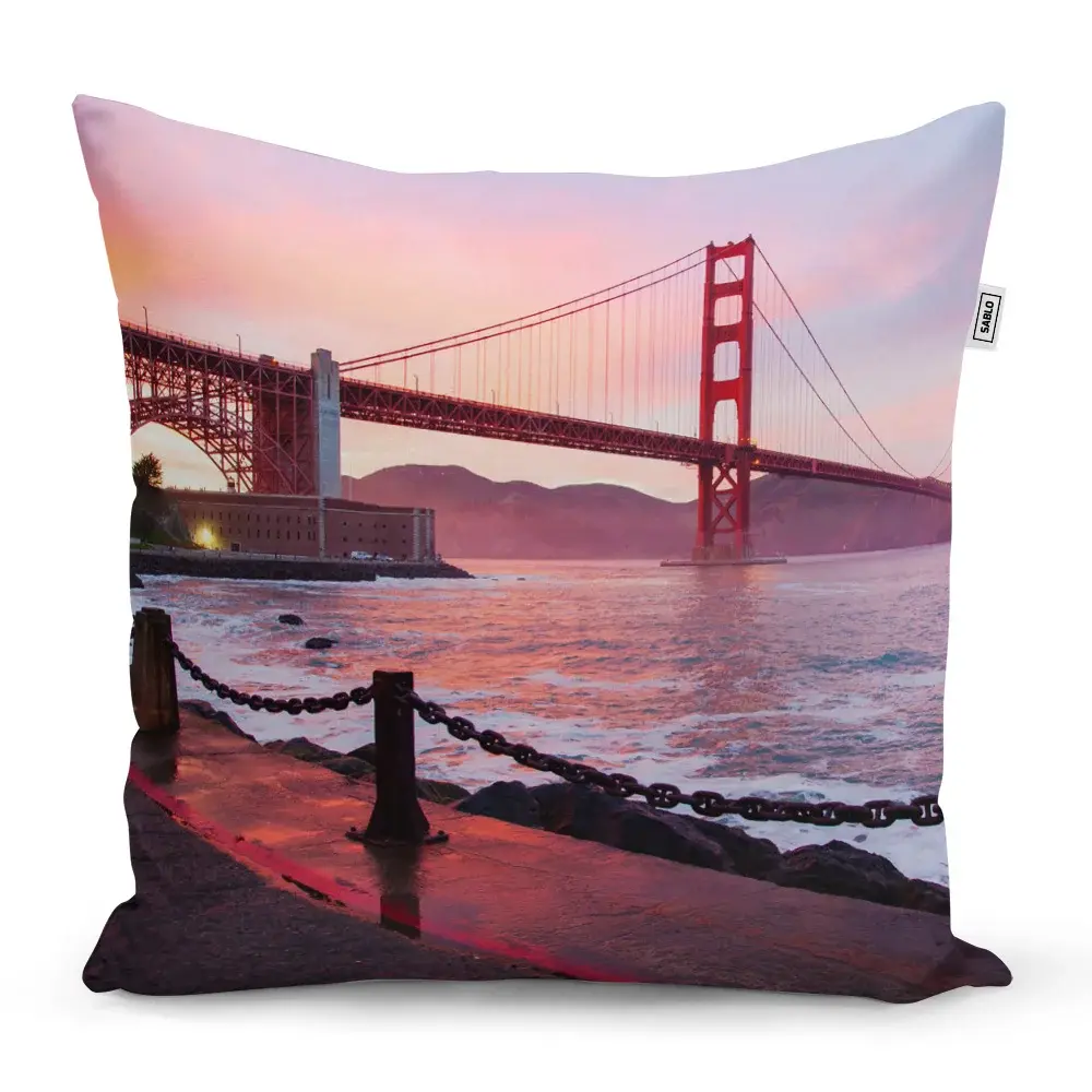 Polštář Golden Gate - 60x60 cm