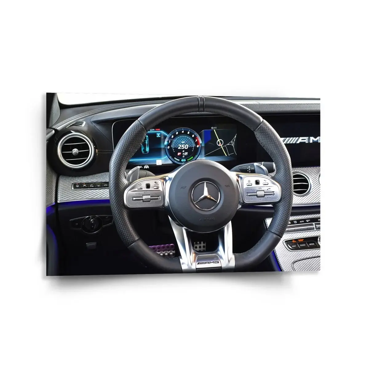 Obraz AMG interiér - 120x80 cm