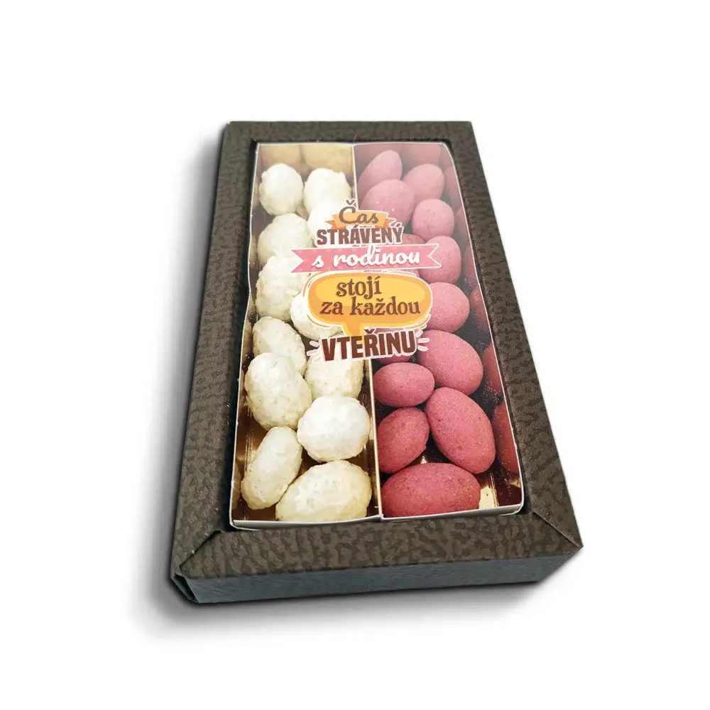 Mandle v čokoládě Čas strávený s rodinou - 2x 80g