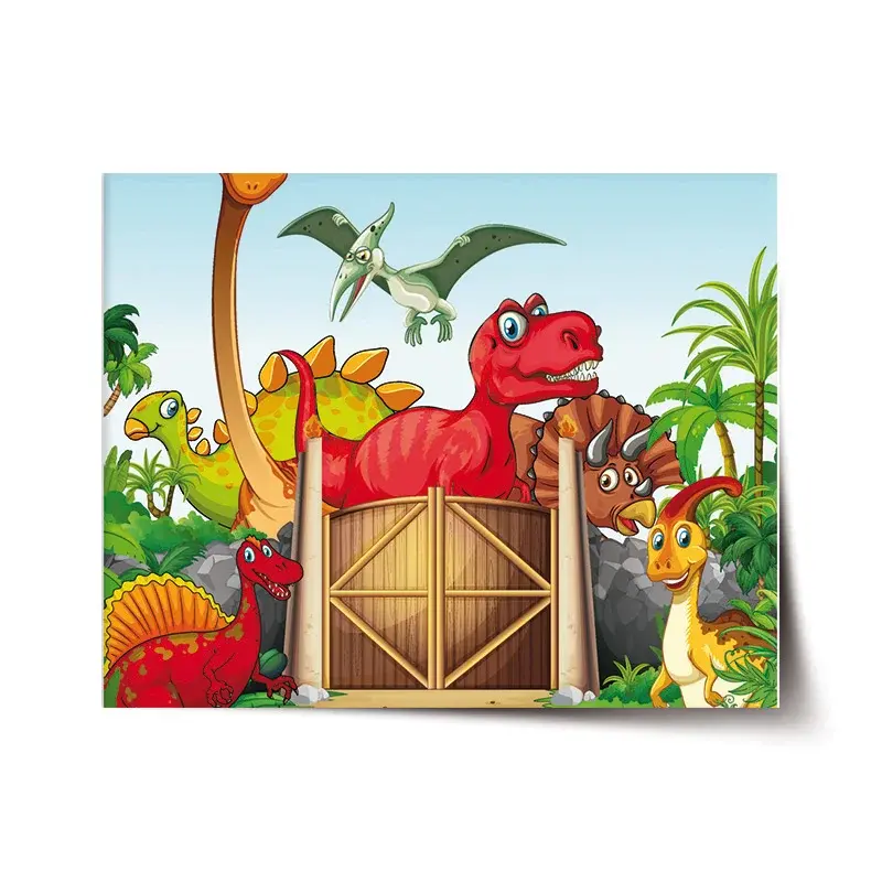 Plakát Dinosauři 4 - 120x80 cm
