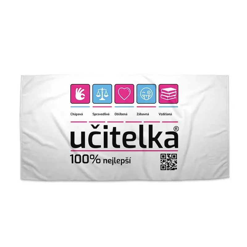 Ručník Učitelka - 50x100 cm