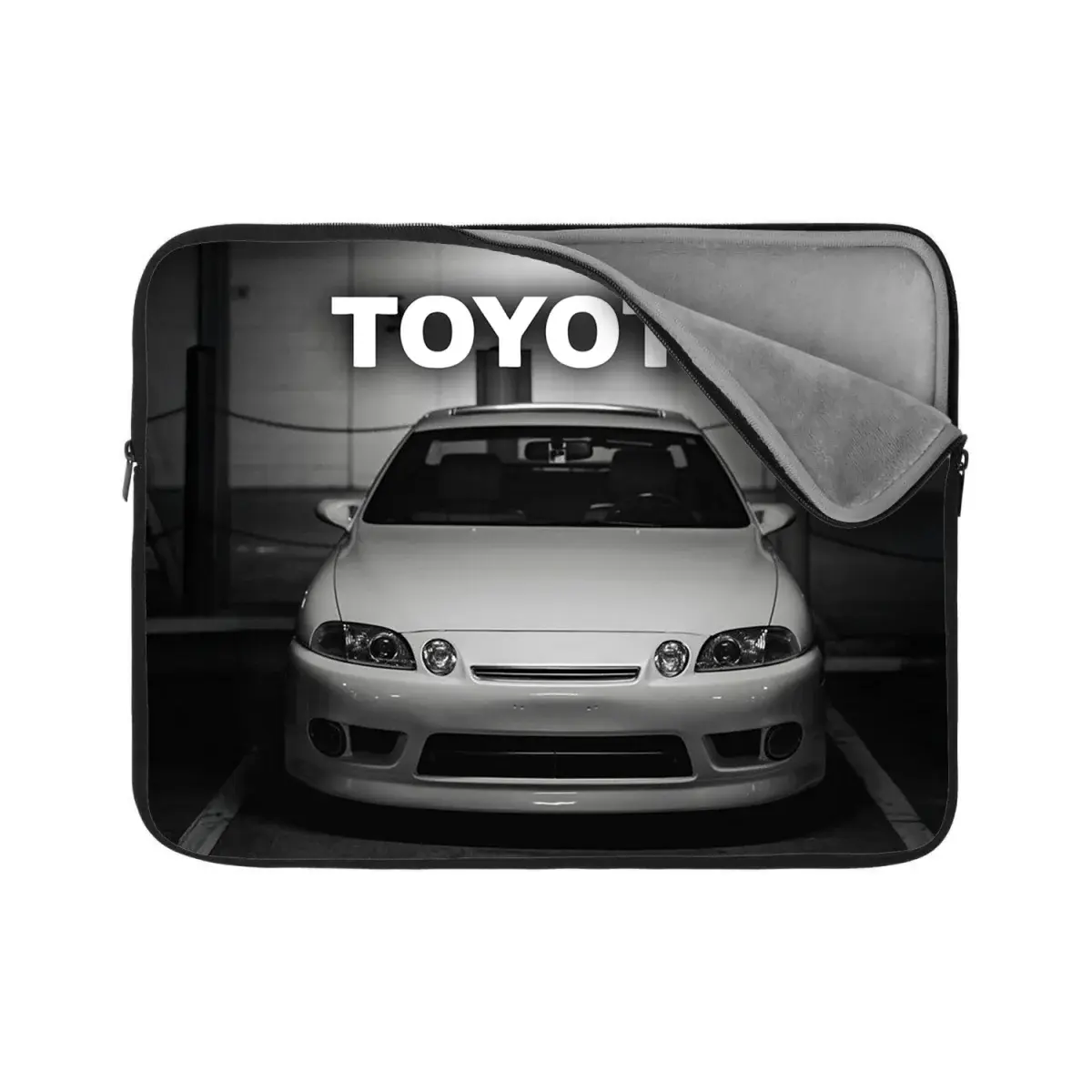 Obal na notebook Bílé sportovní auto - 13