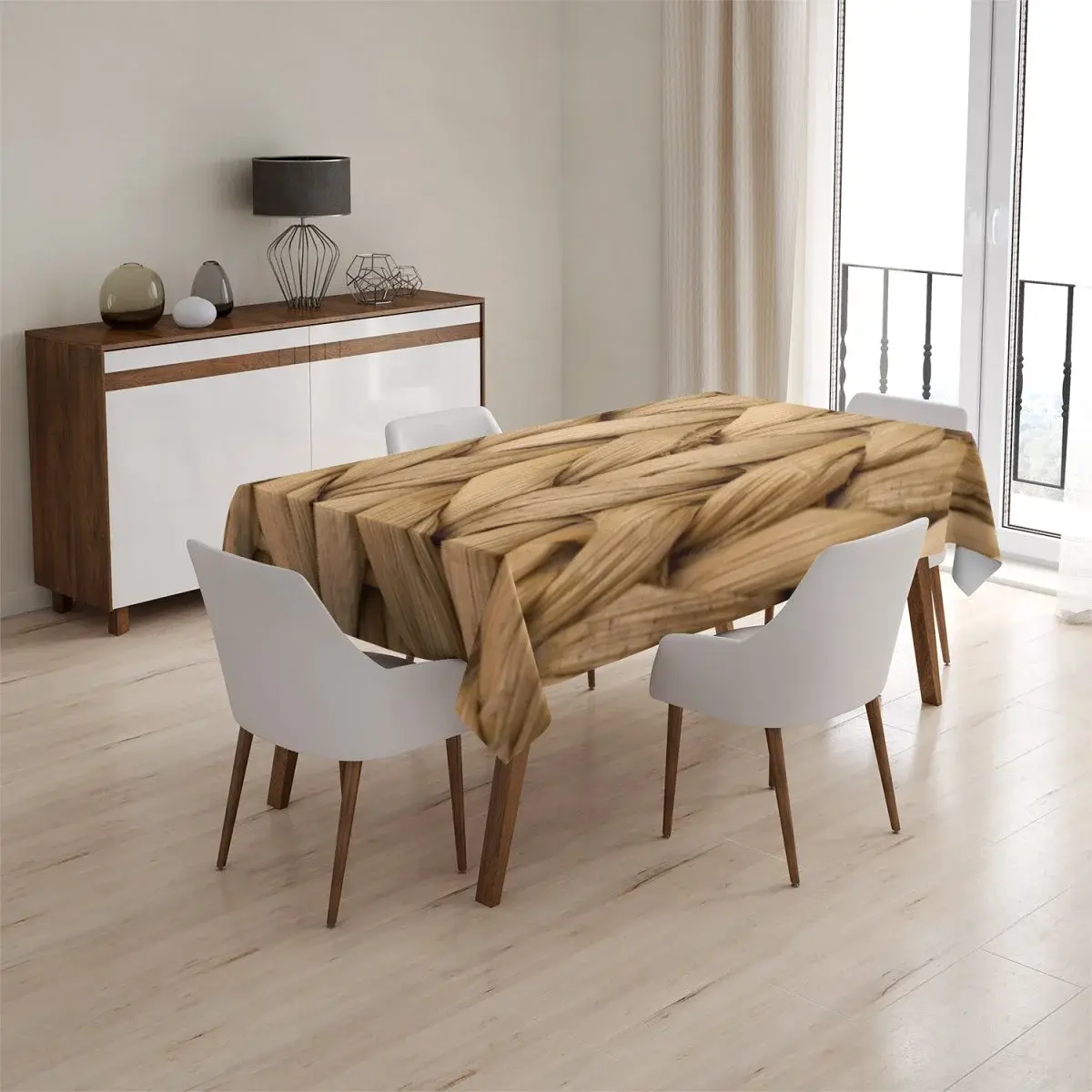 Ubrus Banánové listí 2 - 90x90 cm