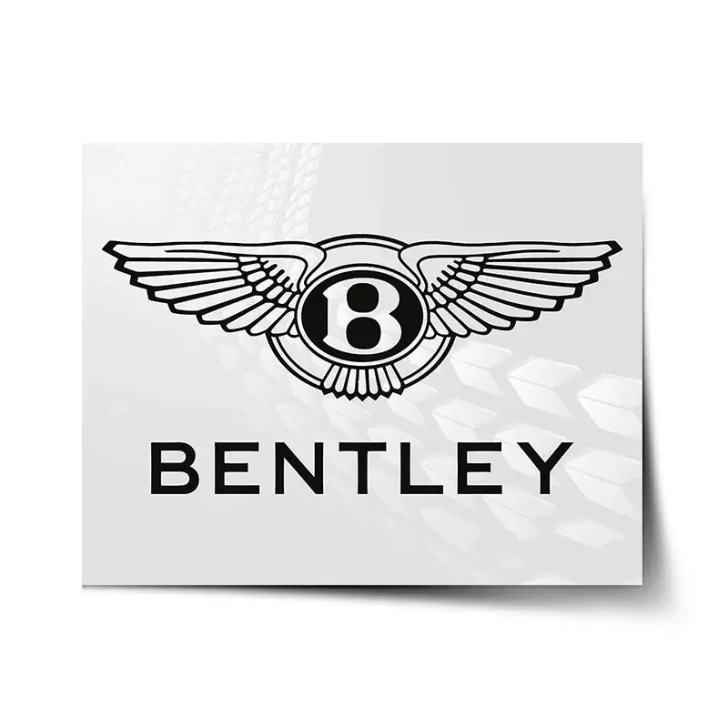 Plakát Bentley na bílé - 90x60 cm