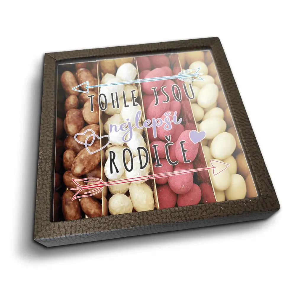 Mandle v čokoládě Tohle jsou nejlepší rodiče - 4x 80g