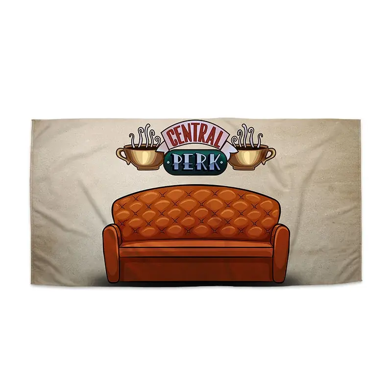Ručník Seriál přátelé CENTRAL PERK Gauč - 70x140 cm