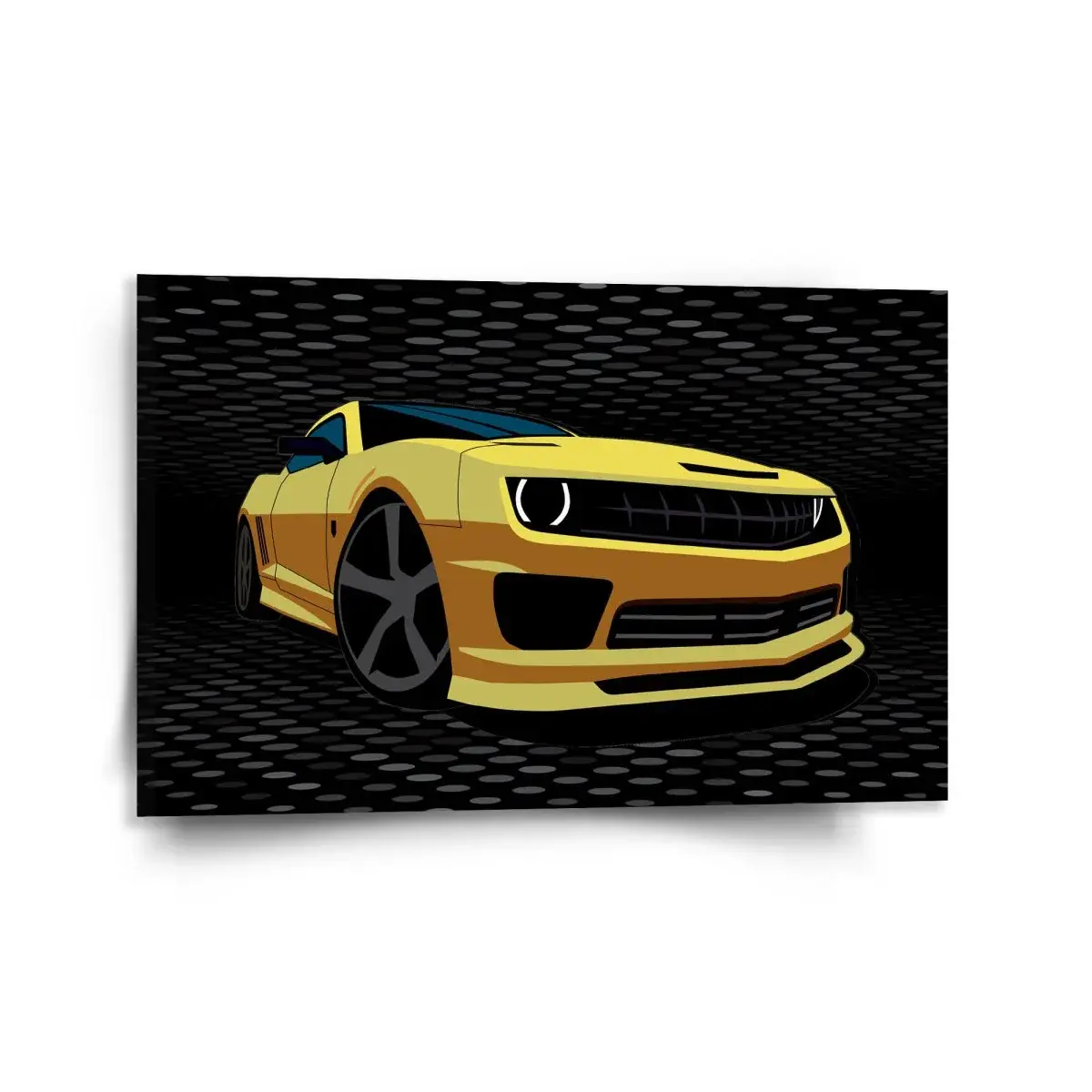 Obraz Chevrolet Camaro Puntíky - 120x80 cm