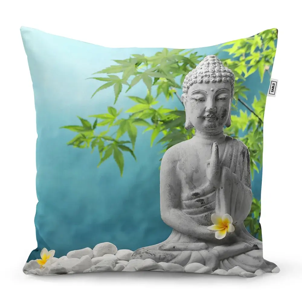 Polštář Buddha - 50x50 cm